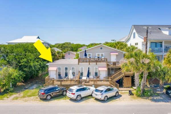 Salty Shack Unit C - Salty Shack - Dog Friendly Home - Across From The Beach - Central Location! 폴리 비치 외부 사진